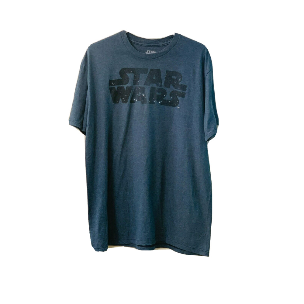 Fifth Sun Star Wars T-Shirt, Blue-Gray, Size XL